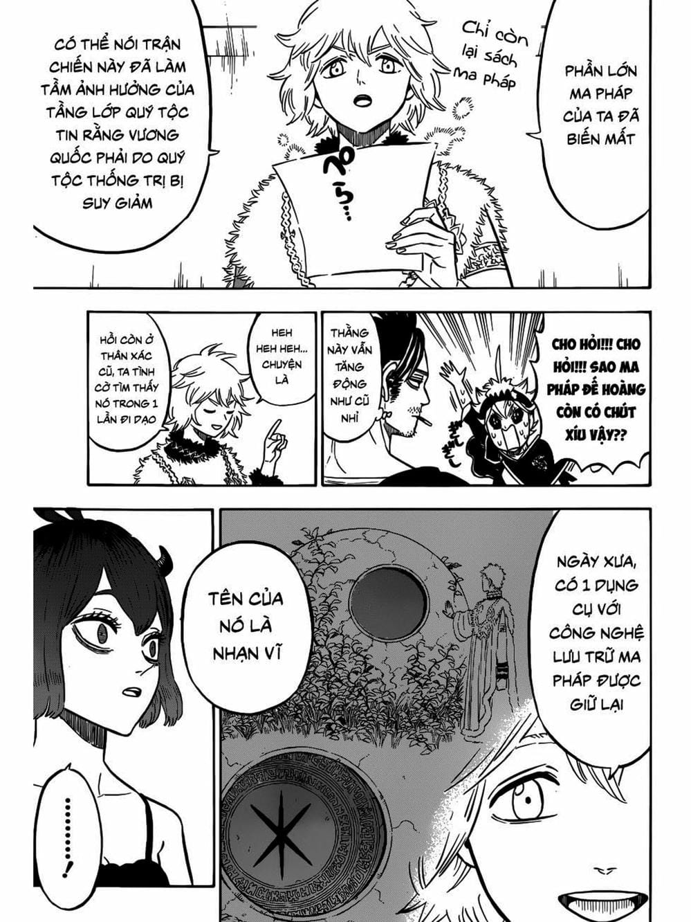Truyện Tranh Pháp Sư Không Phép Thuật - Black Clover trang 5