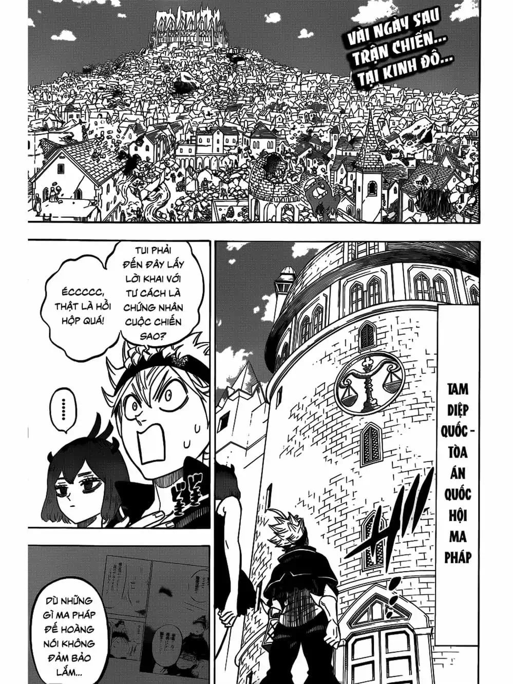 Truyện Tranh Pháp Sư Không Phép Thuật - Black Clover trang 5