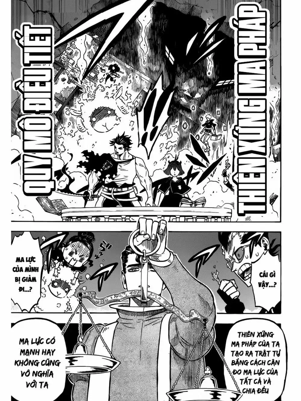 Truyện Tranh Pháp Sư Không Phép Thuật - Black Clover trang 5