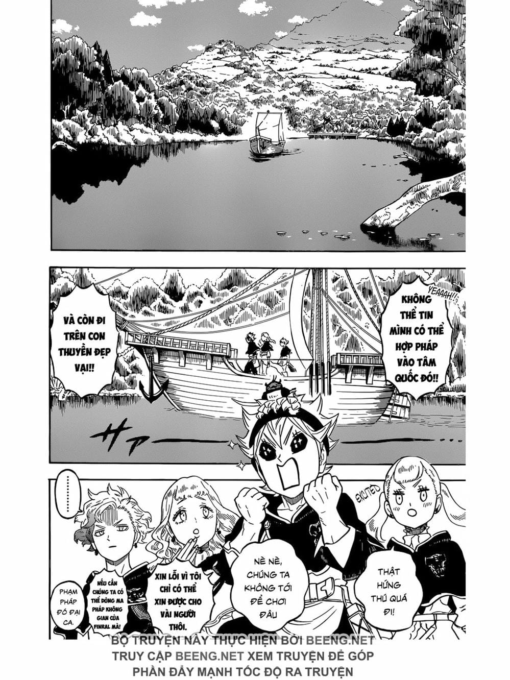 Truyện Tranh Pháp Sư Không Phép Thuật - Black Clover trang 5