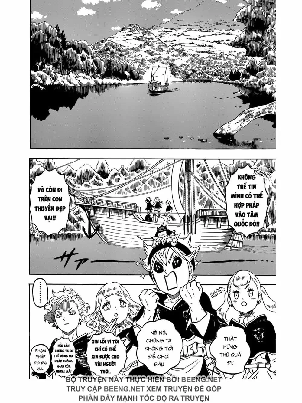 Truyện Tranh Pháp Sư Không Phép Thuật - Black Clover trang 5