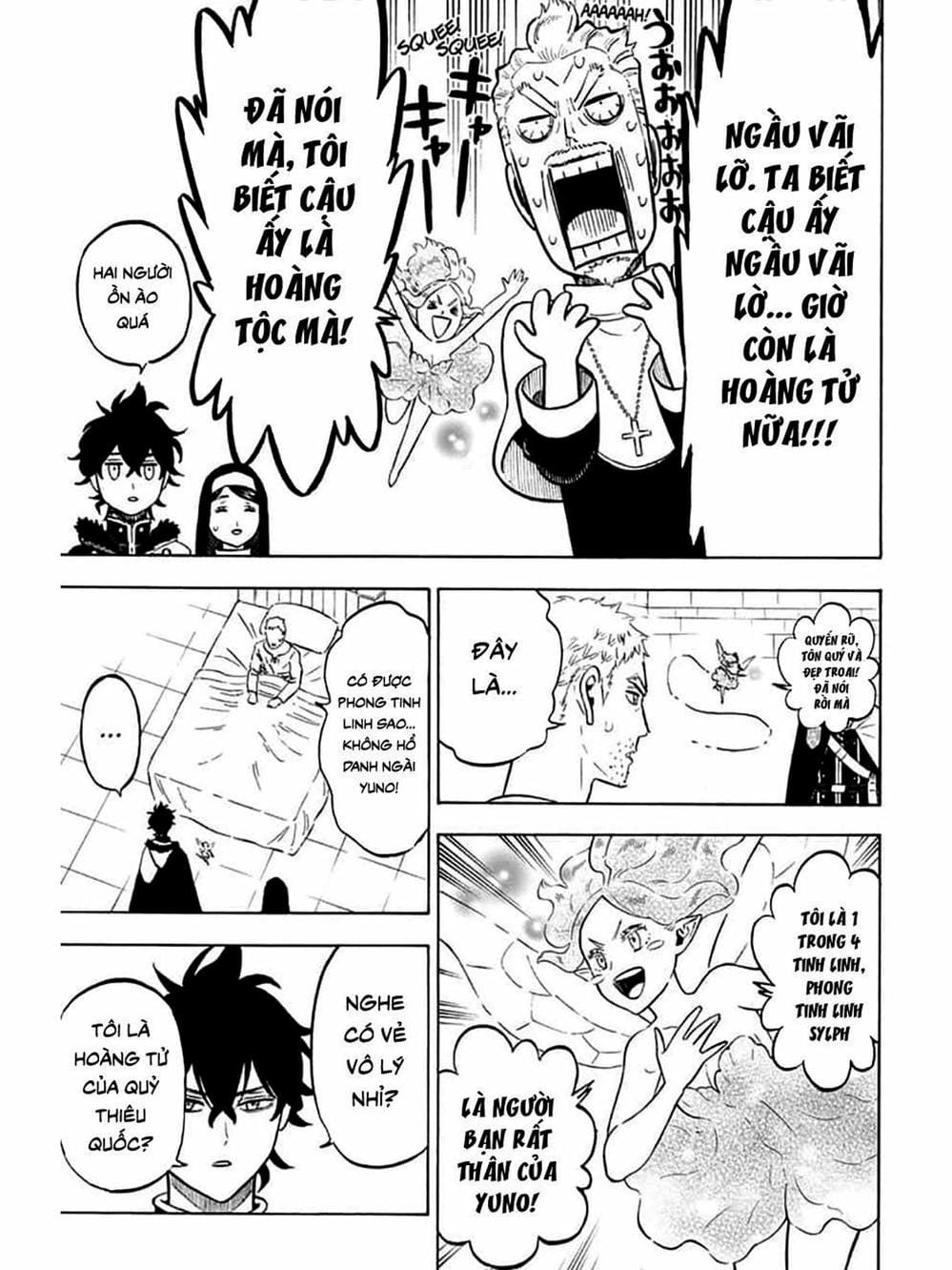 Truyện Tranh Pháp Sư Không Phép Thuật - Black Clover trang 5