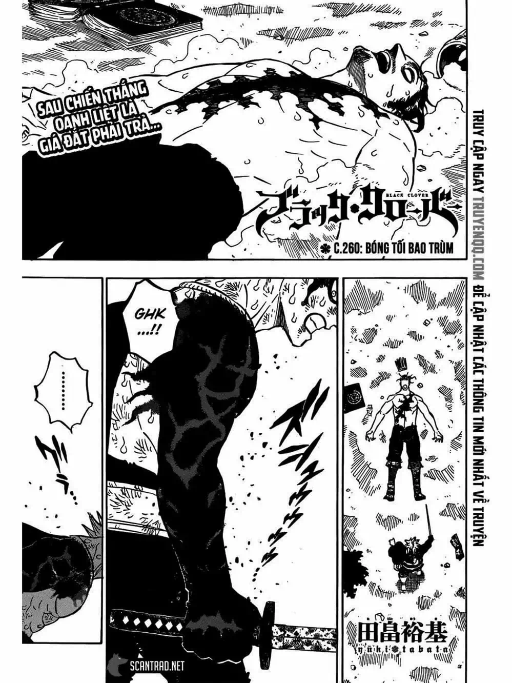 Truyện Tranh Pháp Sư Không Phép Thuật - Black Clover trang 5