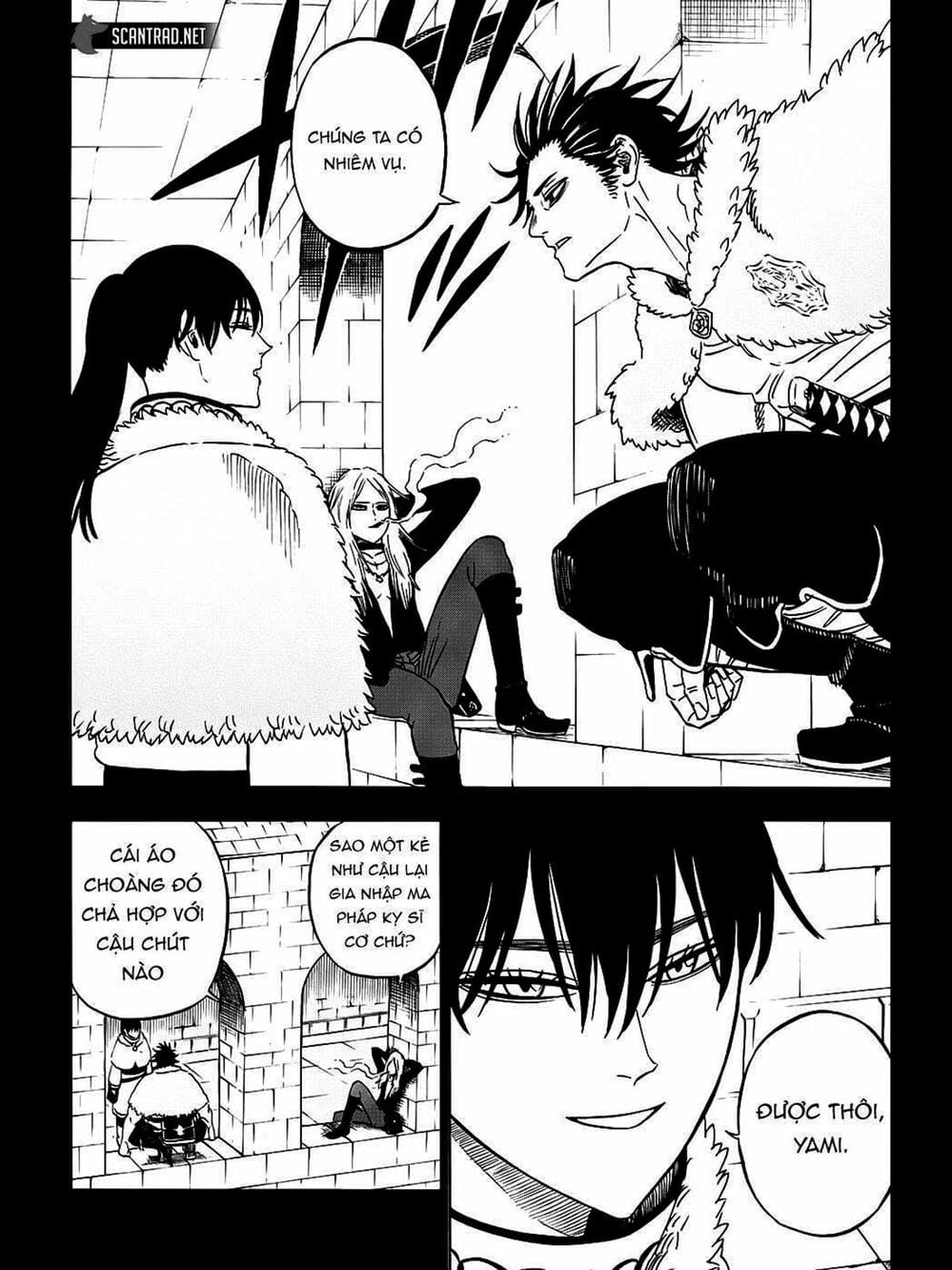 Truyện Tranh Pháp Sư Không Phép Thuật - Black Clover trang 5