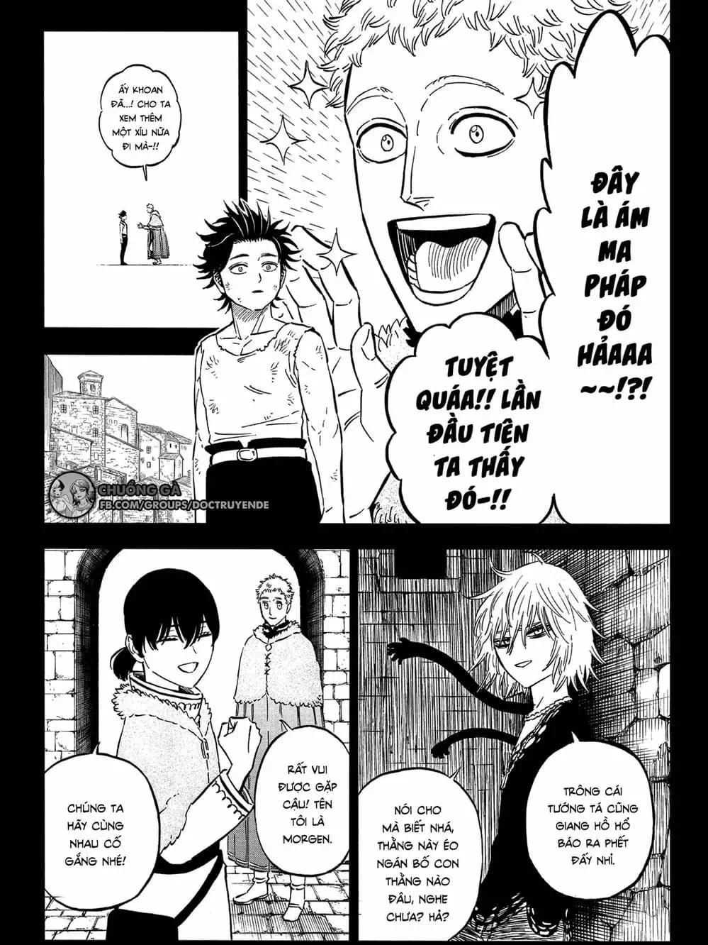 Truyện Tranh Pháp Sư Không Phép Thuật - Black Clover trang 5