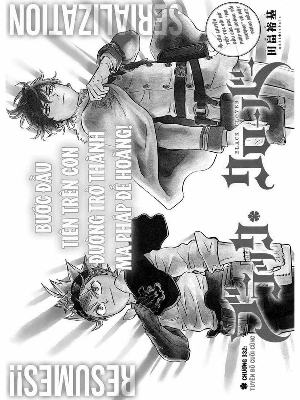 Truyện Tranh Pháp Sư Không Phép Thuật - Black Clover trang 5