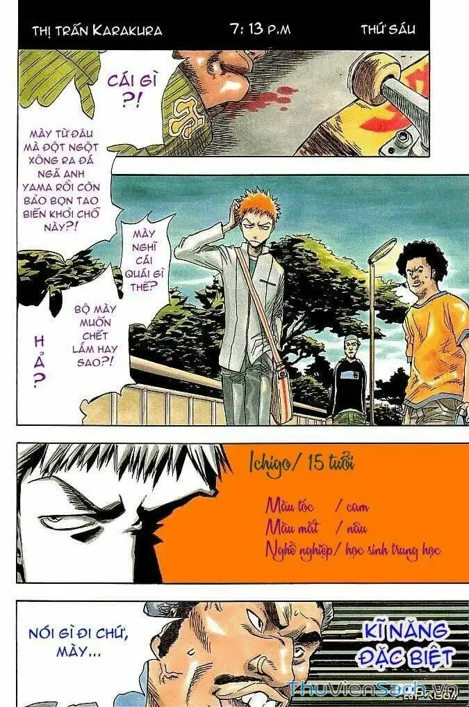 Truyện Tranh Bleach - Sứ Mạng Thần Chết trang 6
