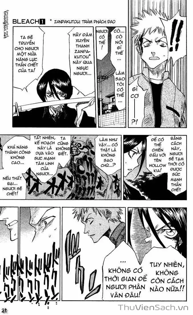 Truyện Tranh Bleach - Sứ Mạng Thần Chết trang 6