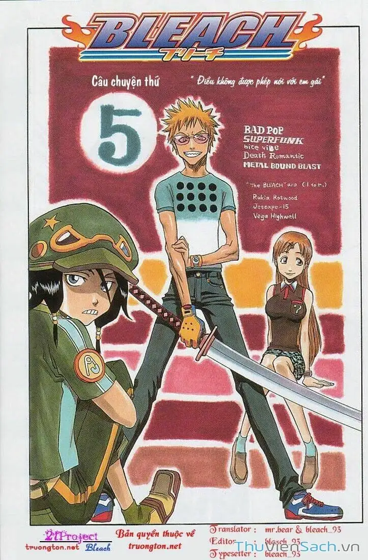 Truyện Tranh Bleach - Sứ Mạng Thần Chết trang 6