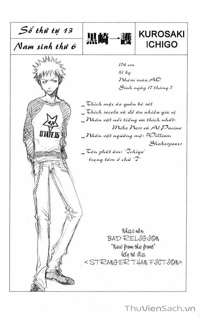 Truyện Tranh Bleach - Sứ Mạng Thần Chết trang 6