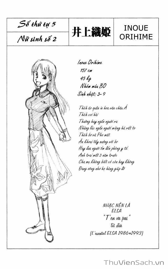 Truyện Tranh Bleach - Sứ Mạng Thần Chết trang 6