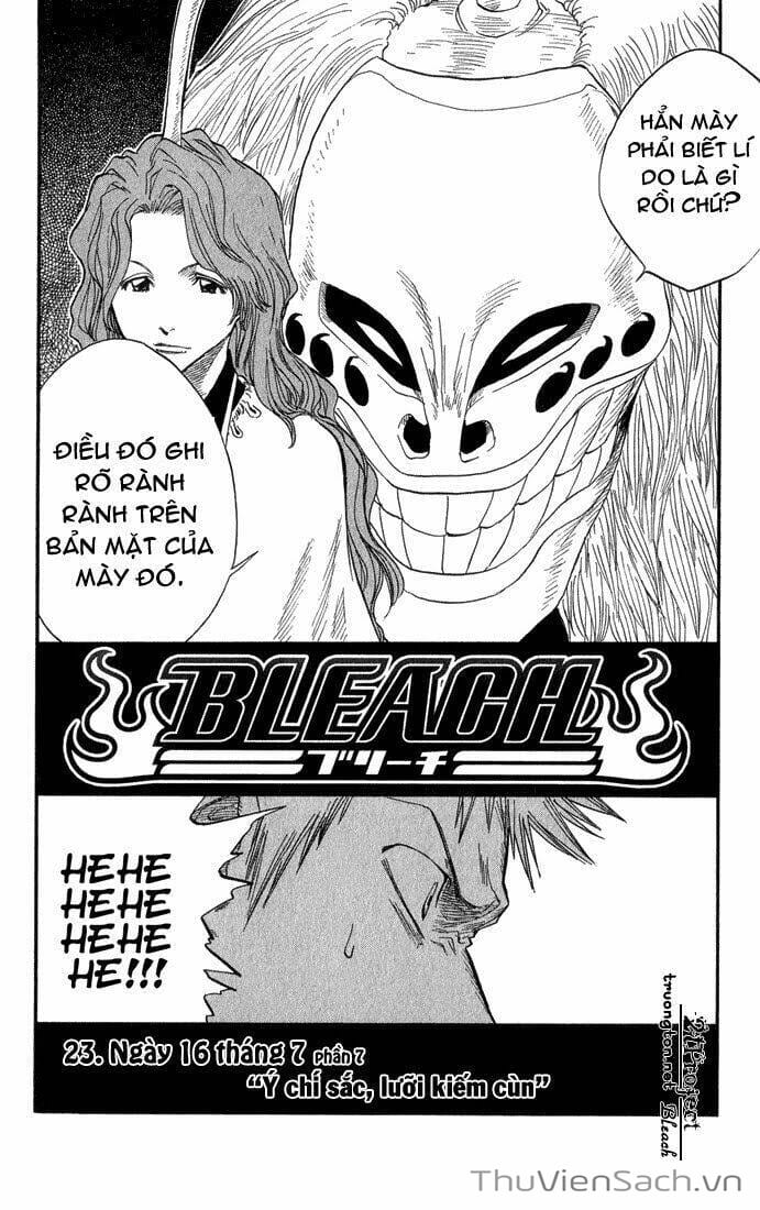 Truyện Tranh Bleach - Sứ Mạng Thần Chết trang 6