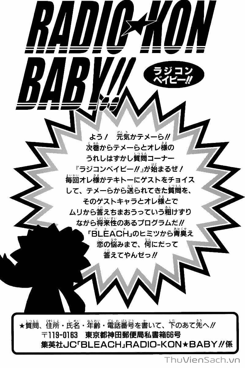 Truyện Tranh Bleach - Sứ Mạng Thần Chết trang 6