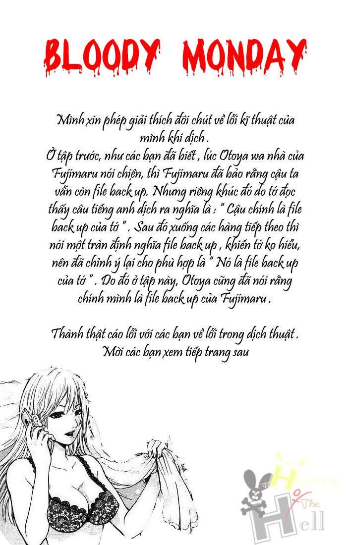 Truyện Tranh Ngày Thứ Hai Đẫm Máu - Bloody Monday trang 3