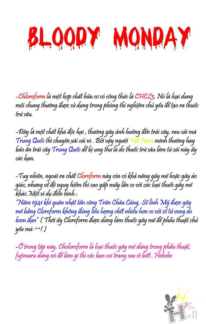 Truyện Tranh Ngày Thứ Hai Đẫm Máu - Bloody Monday trang 3