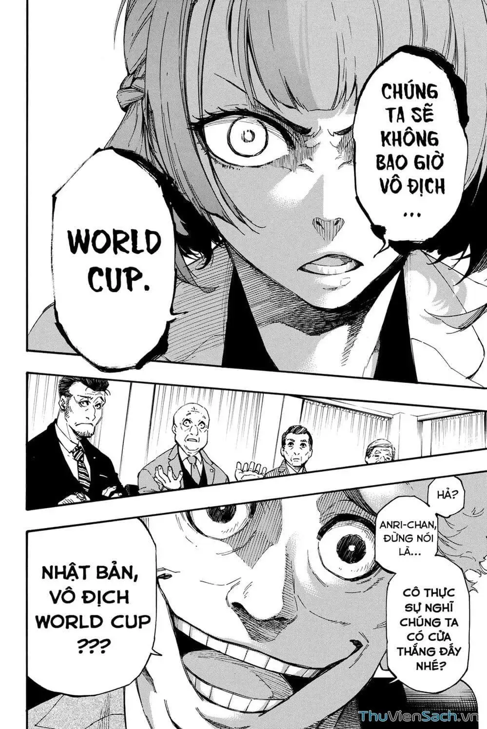 Truyện Tranh Tiền Đạo Số 1 - Blue Lock trang 6