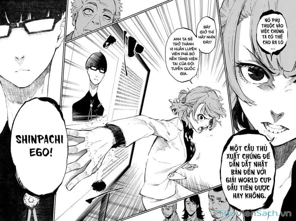 Truyện Tranh Tiền Đạo Số 1 - Blue Lock trang 6
