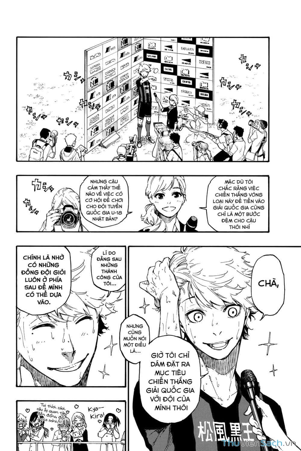 Truyện Tranh Tiền Đạo Số 1 - Blue Lock trang 6