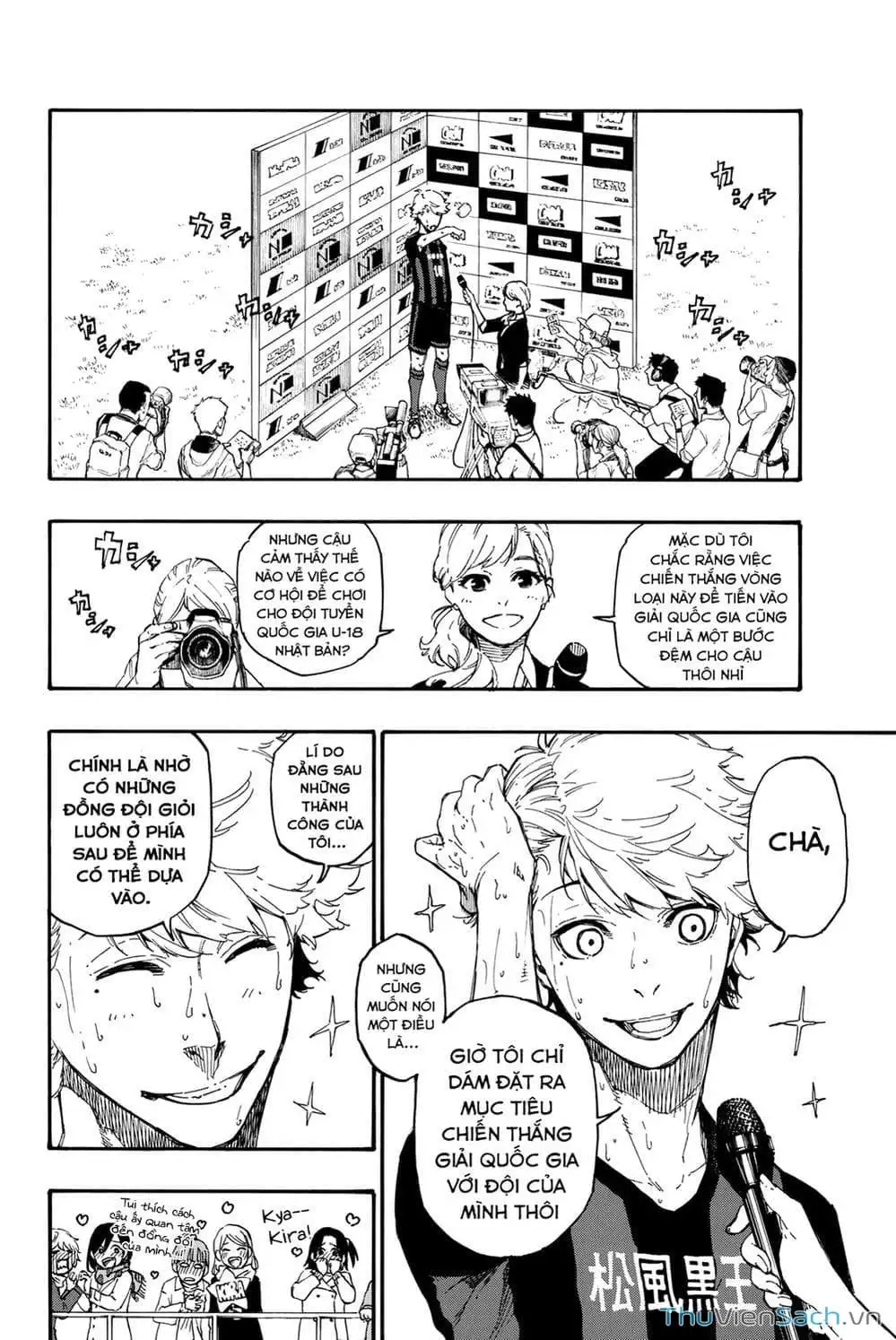 Truyện Tranh Tiền Đạo Số 1 - Blue Lock trang 5