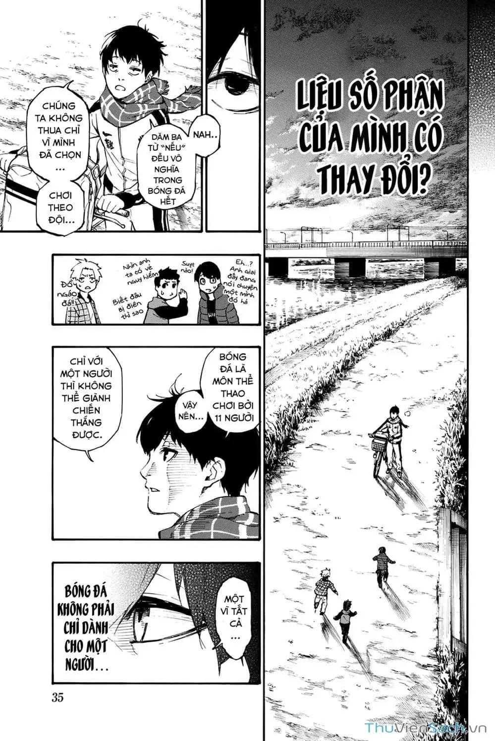 Truyện Tranh Tiền Đạo Số 1 - Blue Lock trang 5