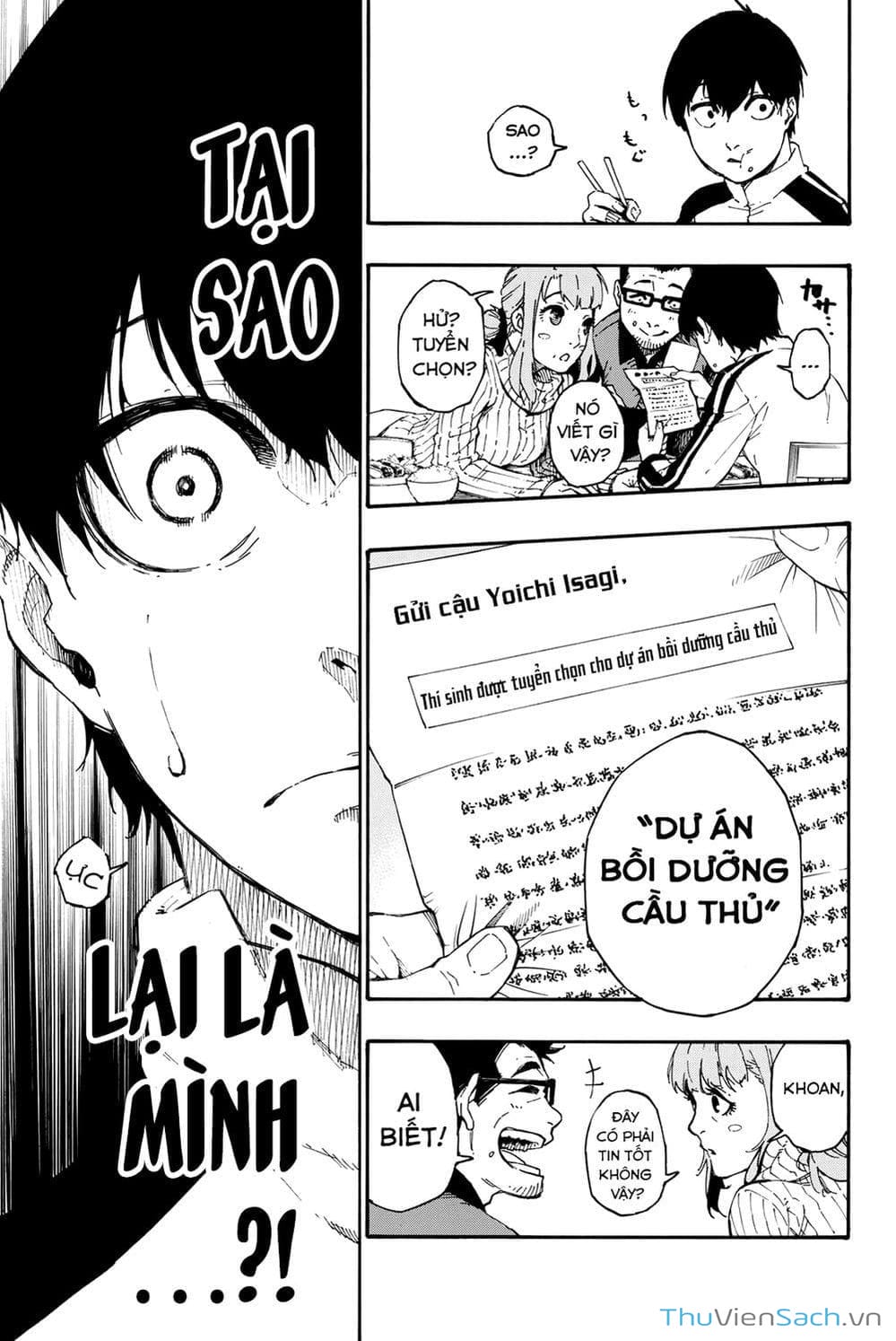 Truyện Tranh Tiền Đạo Số 1 - Blue Lock trang 6