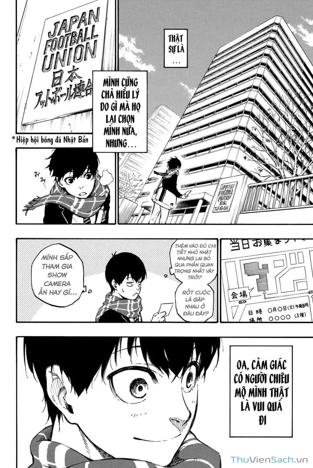 Truyện Tranh Tiền Đạo Số 1 - Blue Lock trang 5