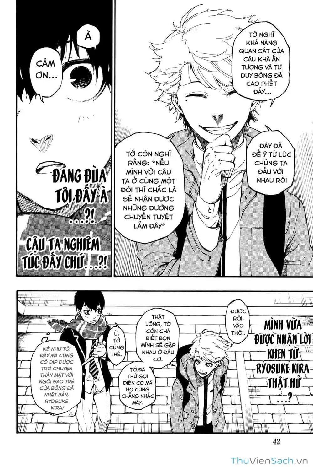 Truyện Tranh Tiền Đạo Số 1 - Blue Lock trang 5