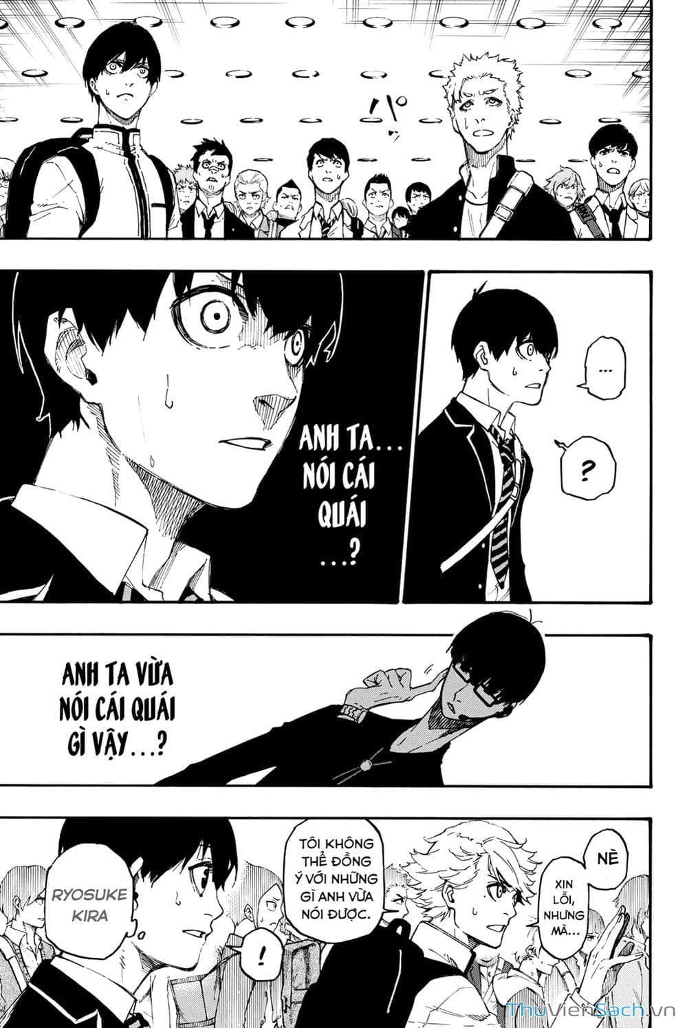 Truyện Tranh Tiền Đạo Số 1 - Blue Lock trang 6