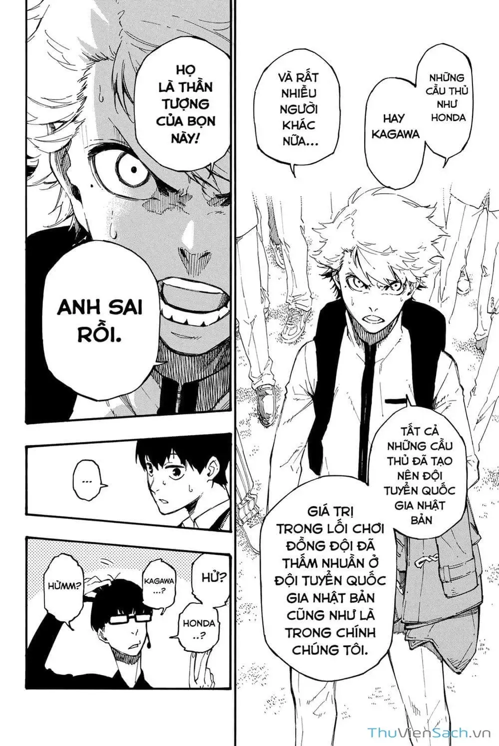 Truyện Tranh Tiền Đạo Số 1 - Blue Lock trang 5