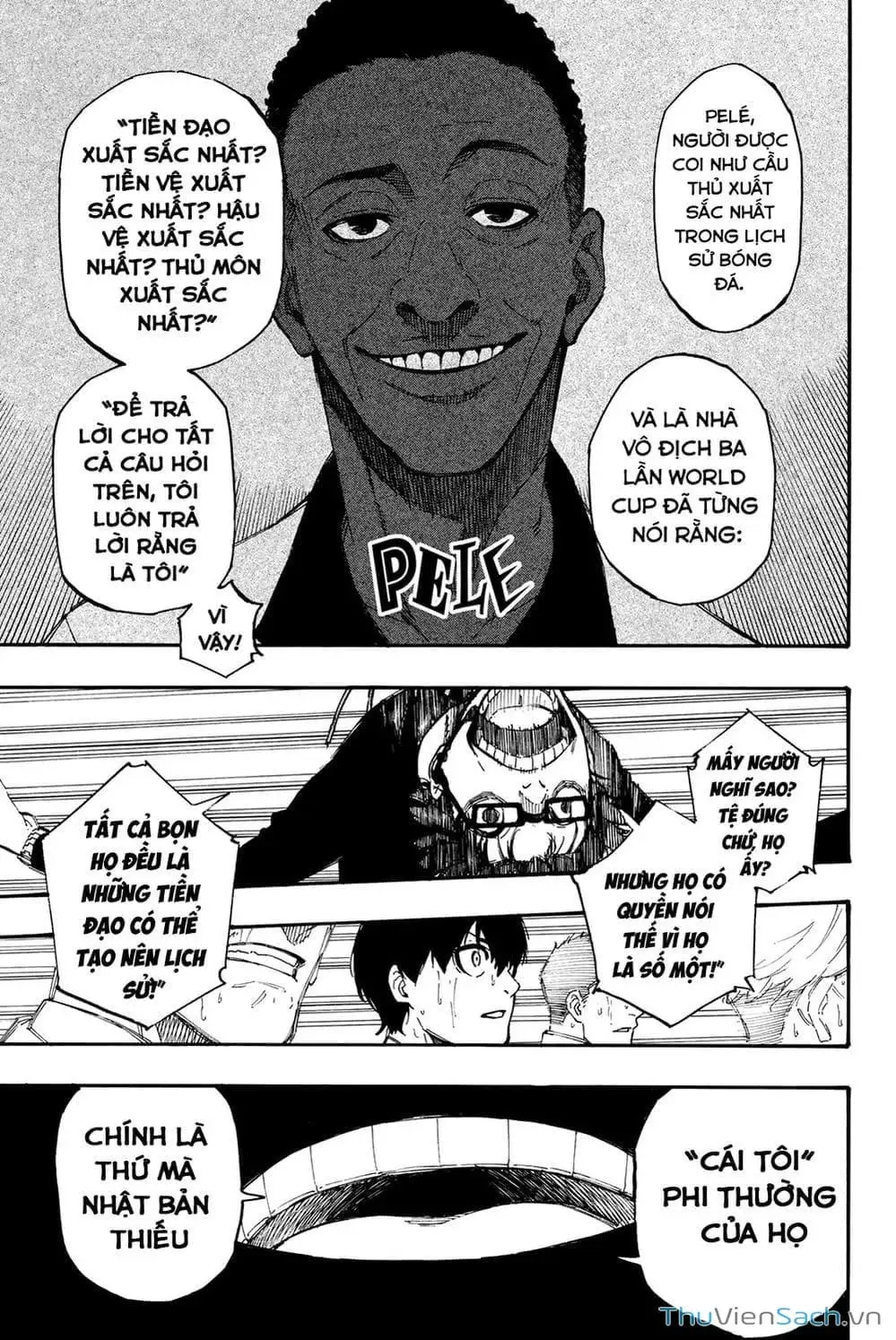 Truyện Tranh Tiền Đạo Số 1 - Blue Lock trang 6