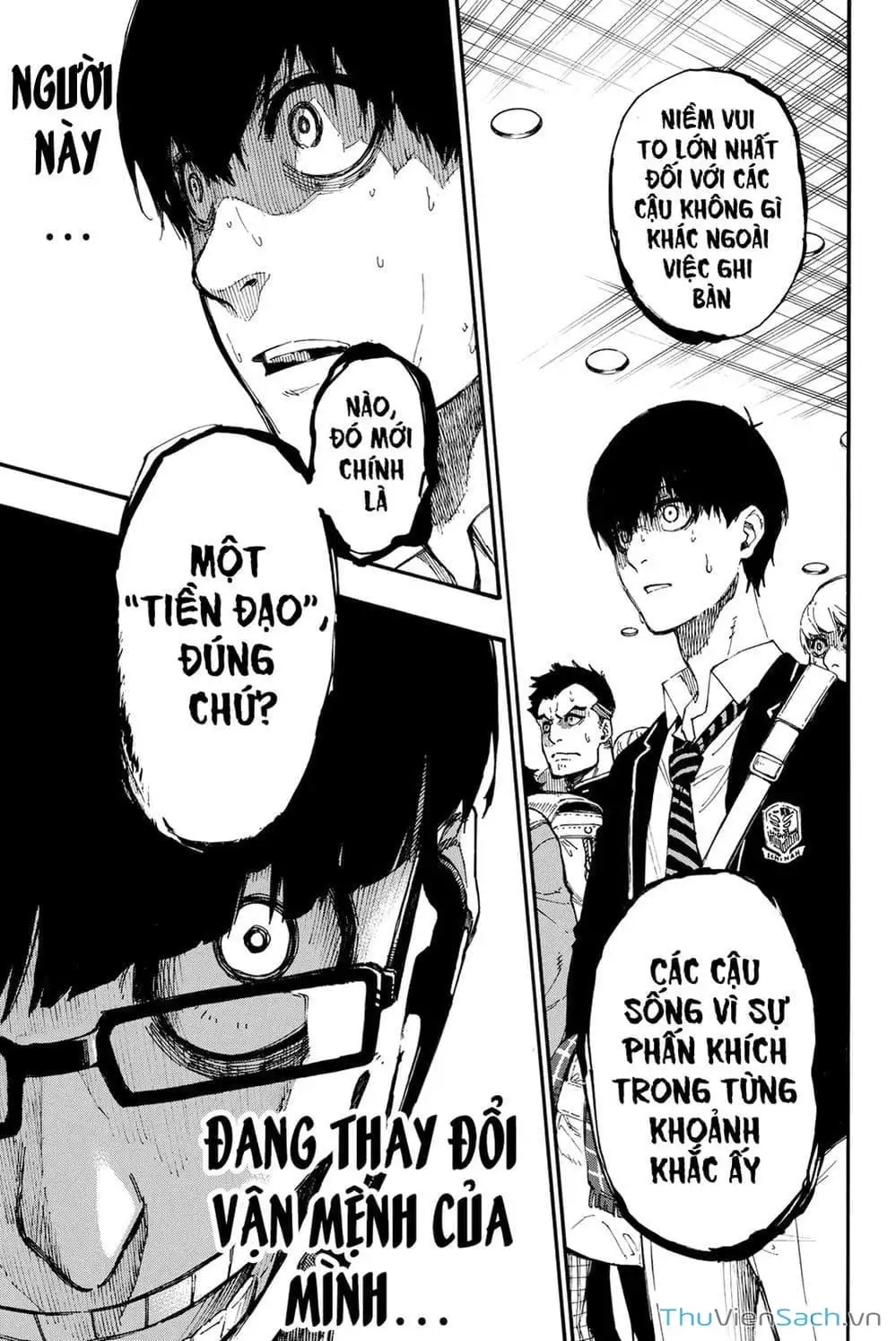 Truyện Tranh Tiền Đạo Số 1 - Blue Lock trang 6