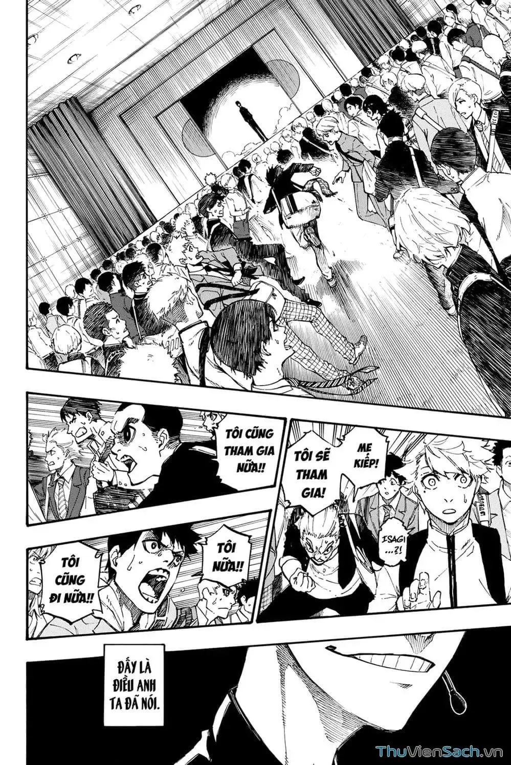 Truyện Tranh Tiền Đạo Số 1 - Blue Lock trang 6