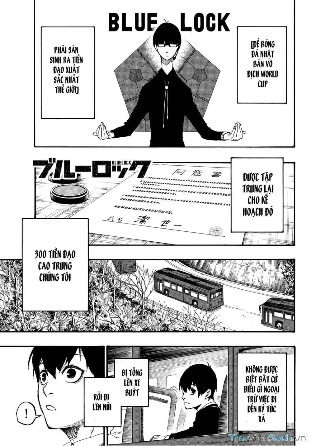 Truyện Tranh Tiền Đạo Số 1 - Blue Lock trang 5