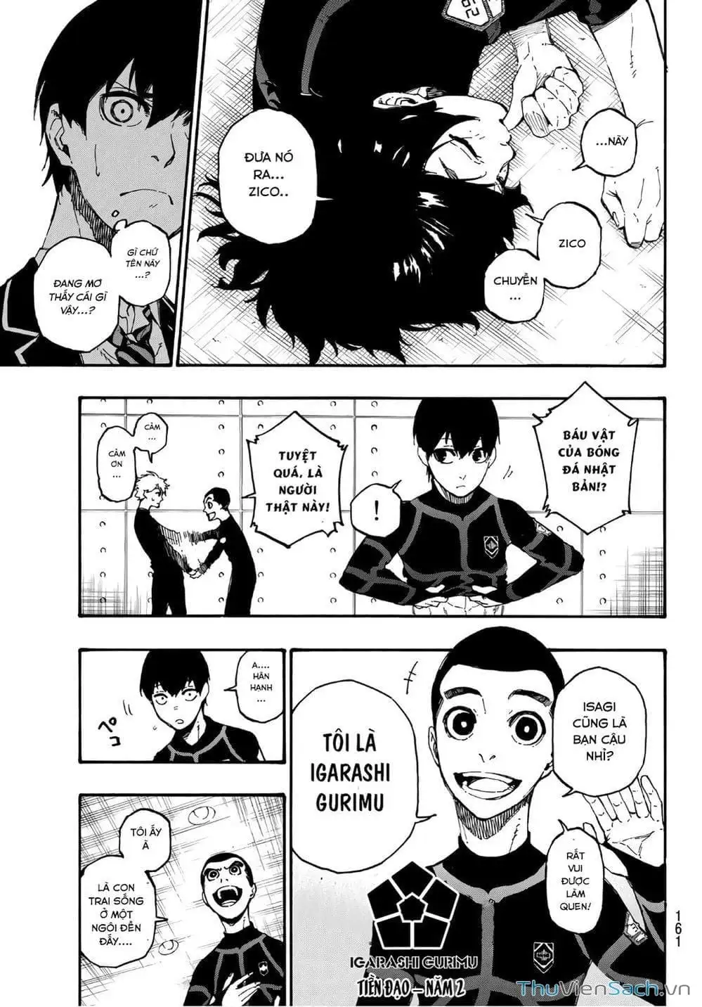 Truyện Tranh Tiền Đạo Số 1 - Blue Lock trang 5