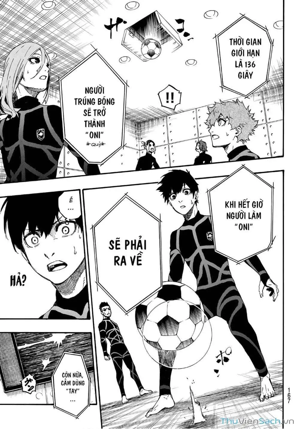 Truyện Tranh Tiền Đạo Số 1 - Blue Lock trang 5