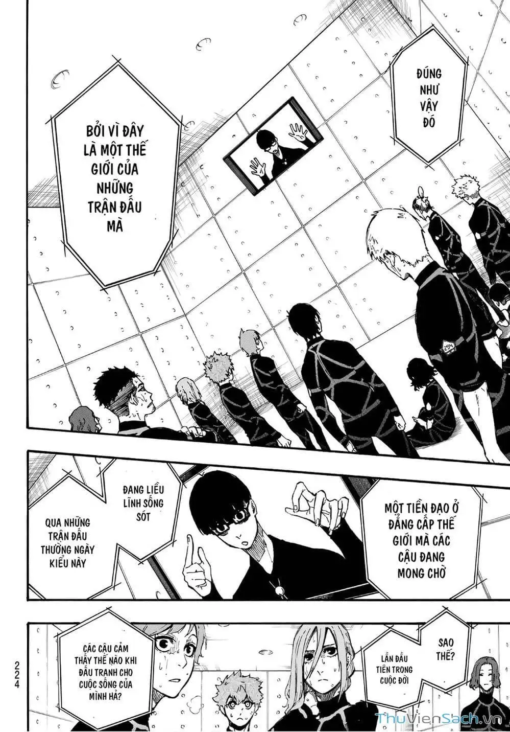 Truyện Tranh Tiền Đạo Số 1 - Blue Lock trang 6