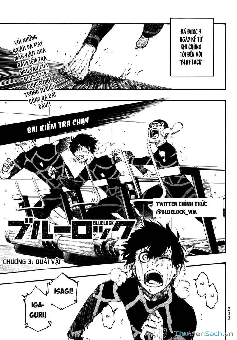 Truyện Tranh Tiền Đạo Số 1 - Blue Lock trang 6
