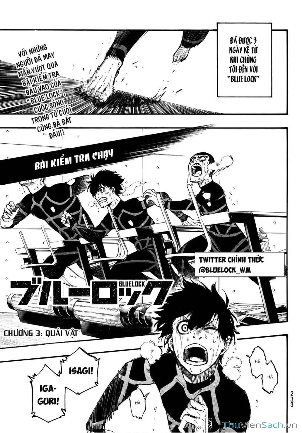 Truyện Tranh Tiền Đạo Số 1 - Blue Lock trang 5