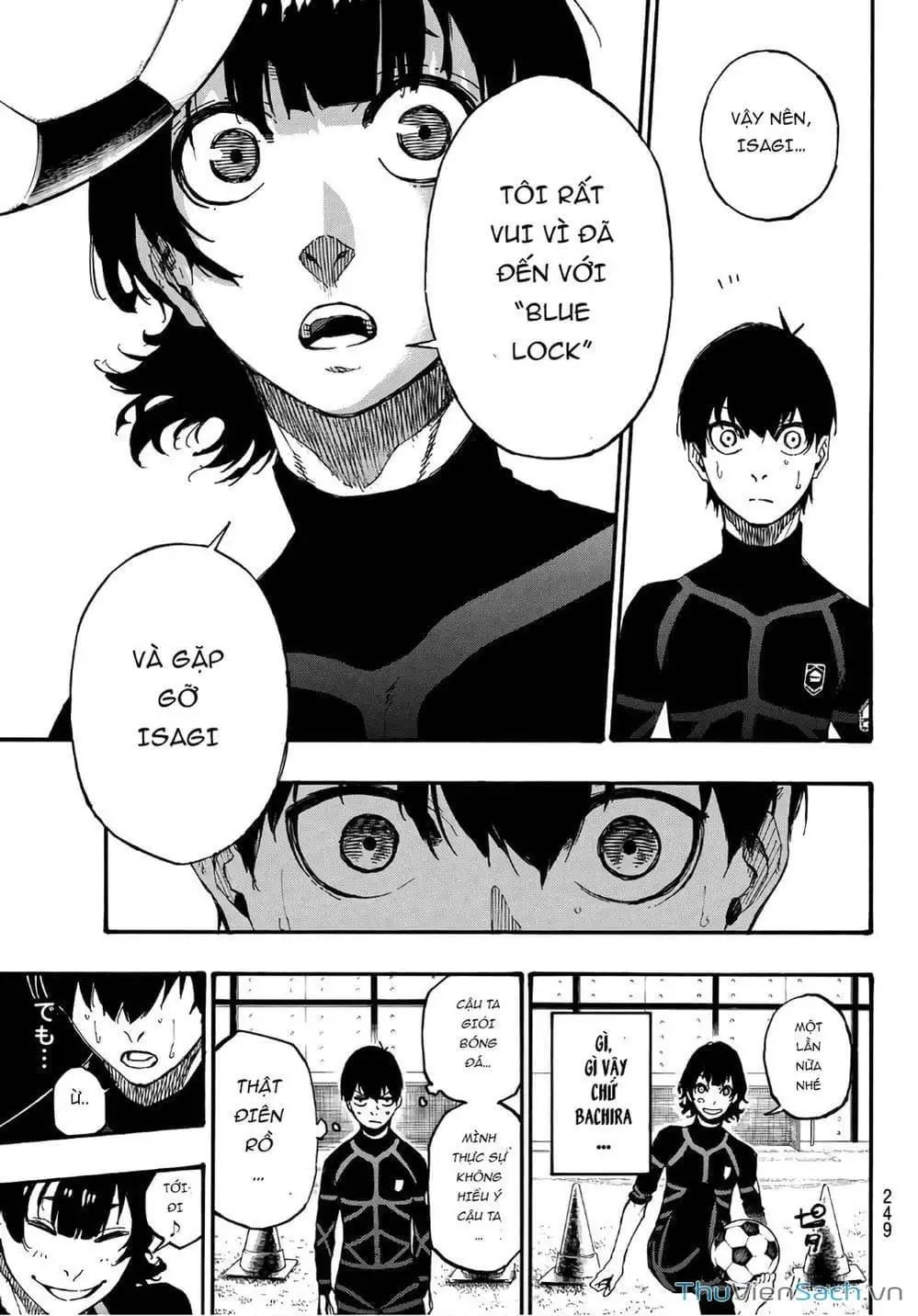 Truyện Tranh Tiền Đạo Số 1 - Blue Lock trang 5