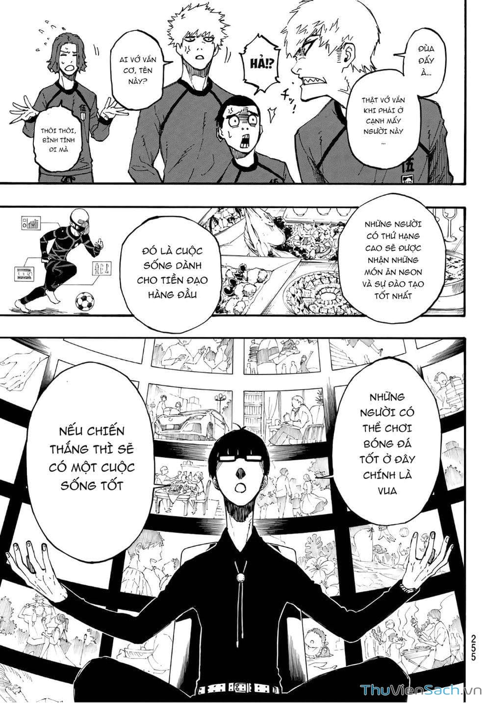 Truyện Tranh Tiền Đạo Số 1 - Blue Lock trang 6