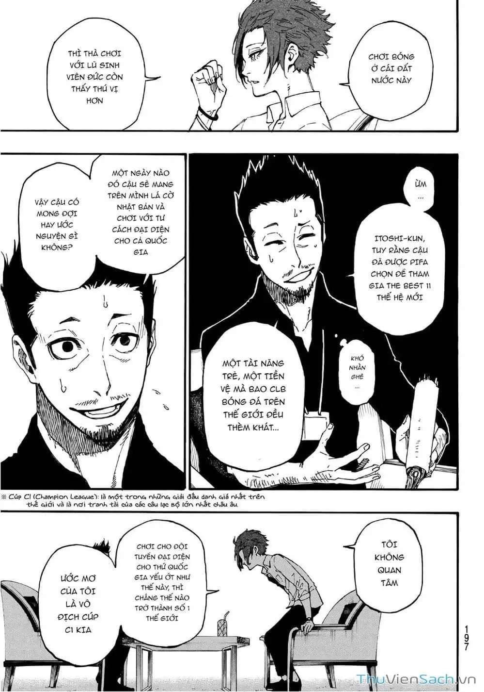 Truyện Tranh Tiền Đạo Số 1 - Blue Lock trang 5