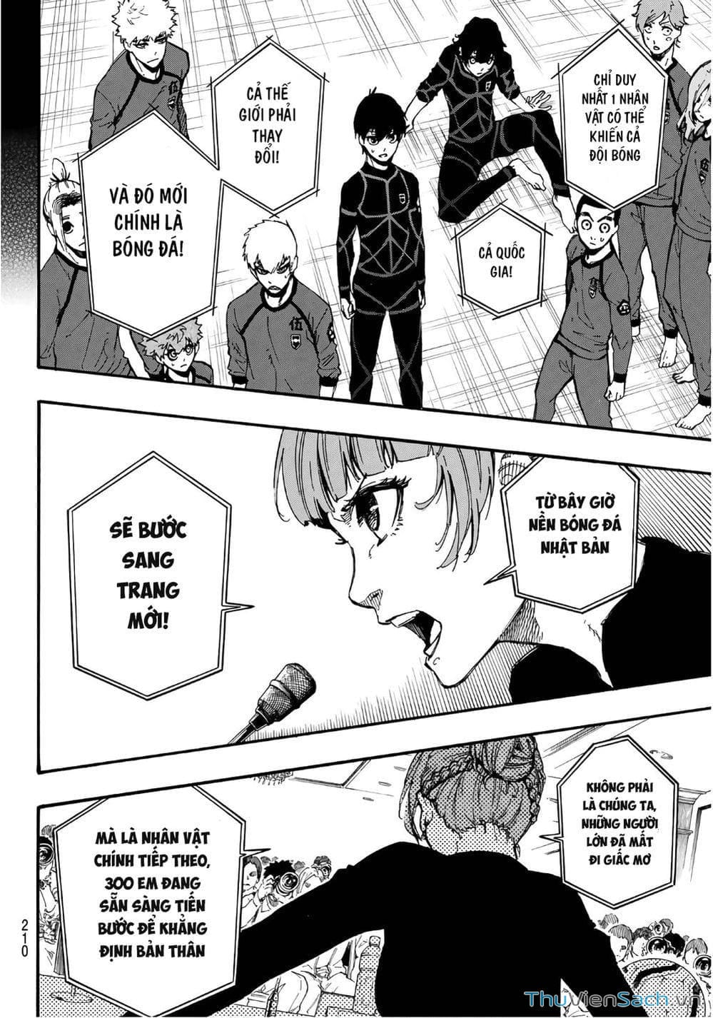 Truyện Tranh Tiền Đạo Số 1 - Blue Lock trang 6