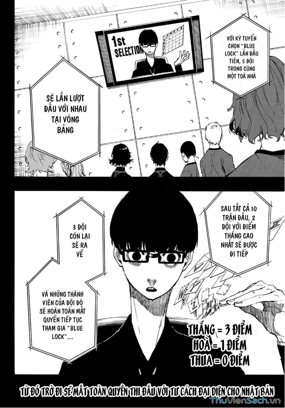 Truyện Tranh Tiền Đạo Số 1 - Blue Lock trang 6