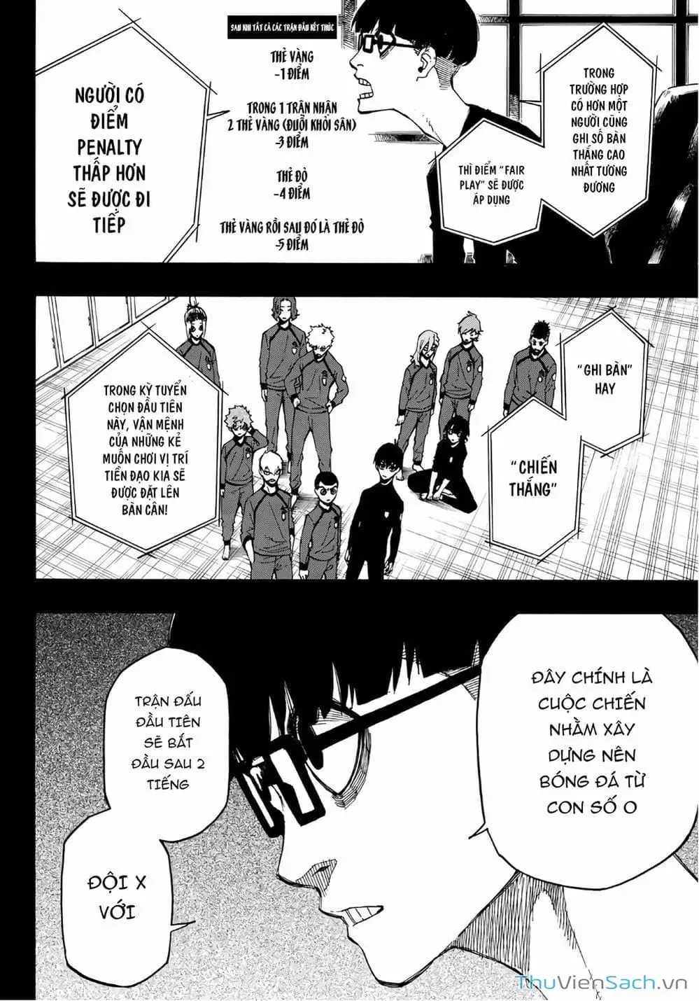 Truyện Tranh Tiền Đạo Số 1 - Blue Lock trang 5