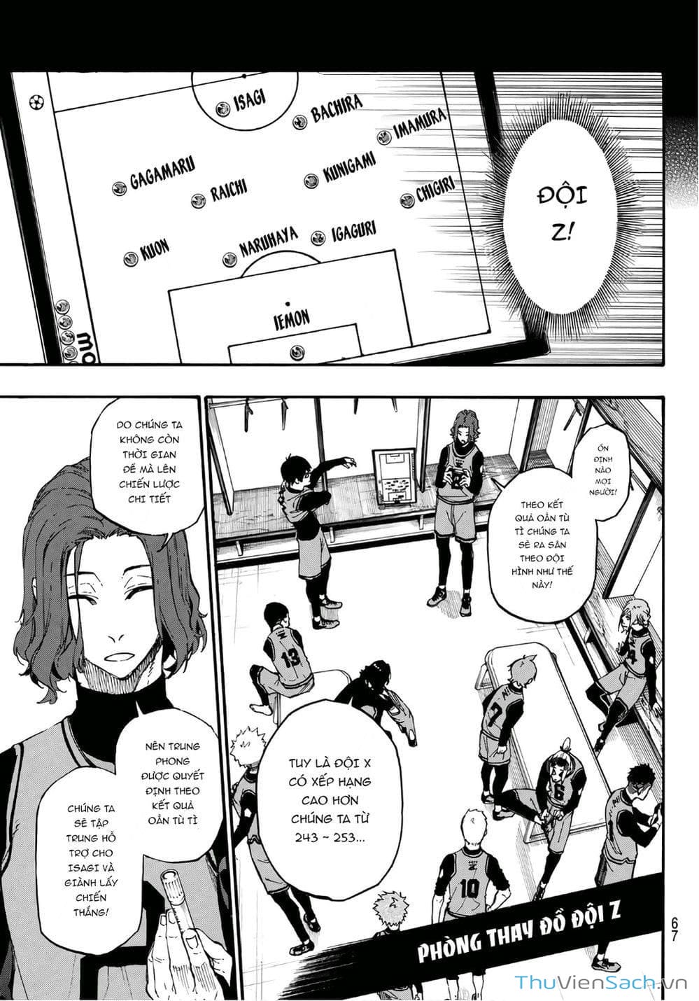 Truyện Tranh Tiền Đạo Số 1 - Blue Lock trang 6