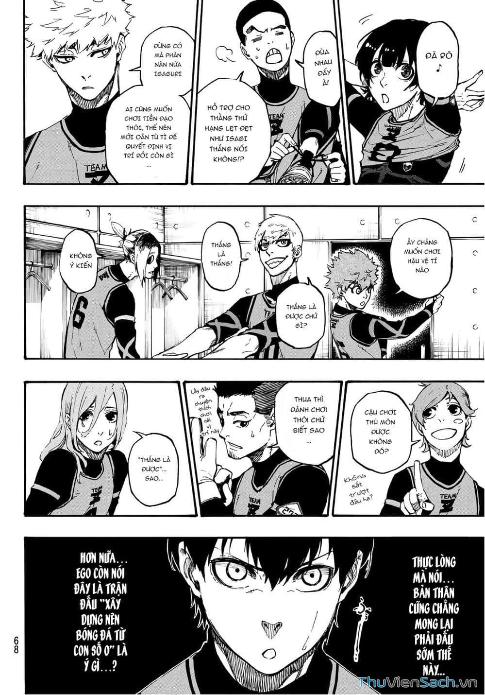 Truyện Tranh Tiền Đạo Số 1 - Blue Lock trang 6