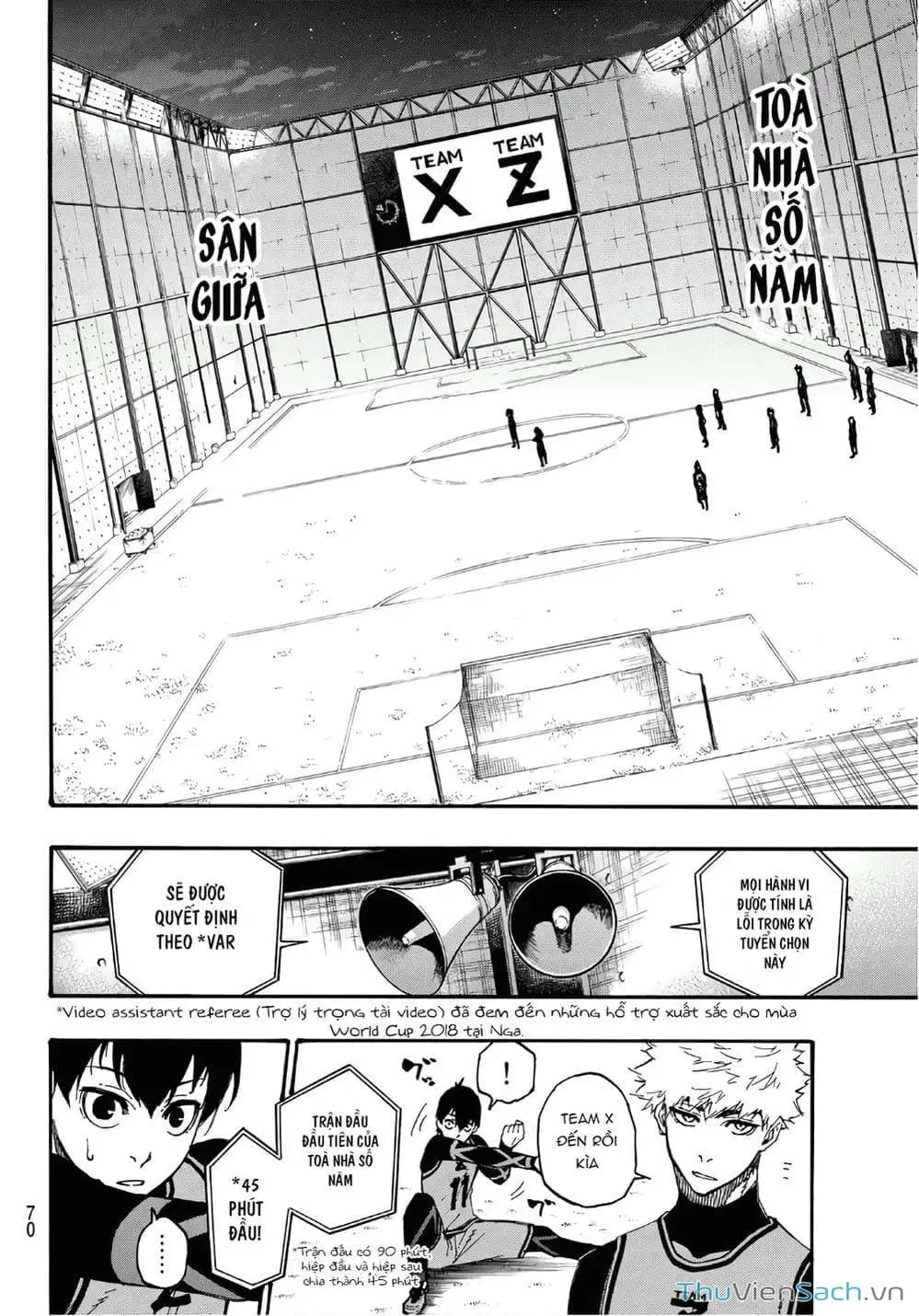 Truyện Tranh Tiền Đạo Số 1 - Blue Lock trang 5