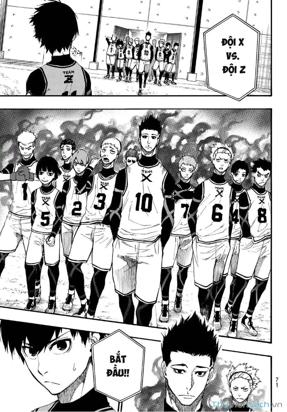Truyện Tranh Tiền Đạo Số 1 - Blue Lock trang 5