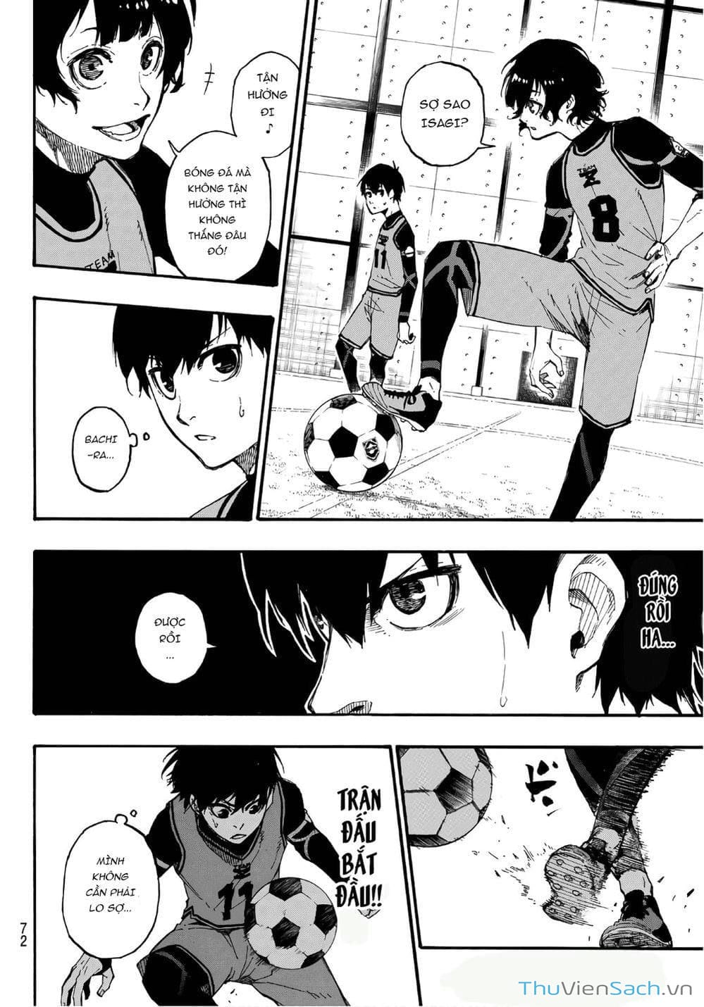 Truyện Tranh Tiền Đạo Số 1 - Blue Lock trang 6