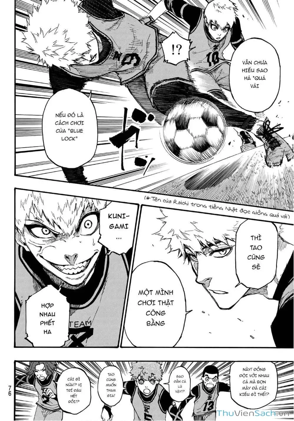 Truyện Tranh Tiền Đạo Số 1 - Blue Lock trang 6